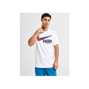 Nike Paris Saint Germain Swoosh T-Shirt, White