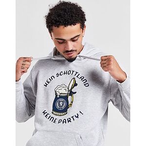 Official Team Scotland 'Kein Schottland, Keine Party!' Hoodie, Grey