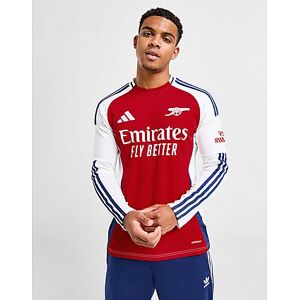 adidas Arsenal FC 2024/25 Long Sleeve Home Shirt, Red