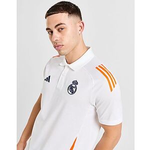 adidas Real Madrid Polo Shirt, White