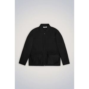 Rains Tomar Overshirt - Black Black XS