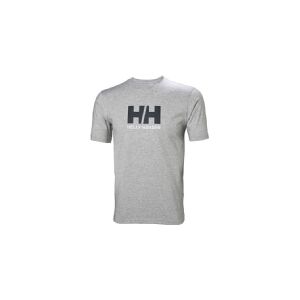 Helly Hansen Logo T-shirt til mænd gråmeleret r. L (33979-950)