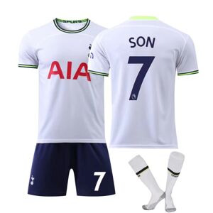Sæsonens Tottenham-trøje hjemme og ude voksen fodbolddragt nr. 7 Sun Xingyi XXL