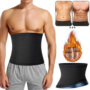 Unbranded Herre Abdomen Reducer Sauna Body Shaper Trainer Corset S-M