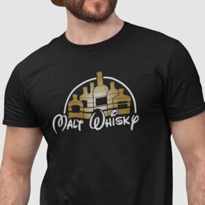 Highstreet Malt Whisky sort t-shirt L