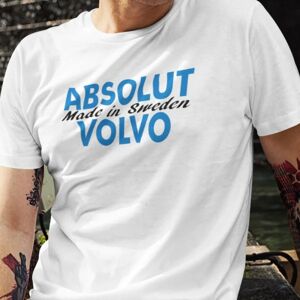 Highstreet Absolute Volvo hvid t-shirt - Made in Sweden XL