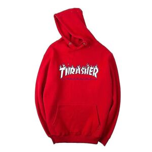 Unisex Thrasher Hættetrøje Bogstavtrykt Sweatshirt Hætte med snøre og lomme Picture Color 7 2XL