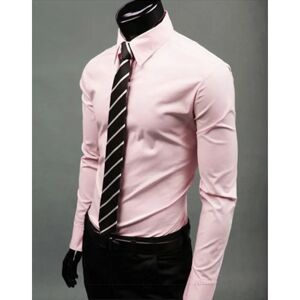 15 farver business skjorte pink XXL pink XXL