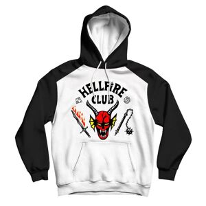 Voksne Børn Stranger Things Sæson 4 Hellfire Club hættetrøje 3/4-ærmet T-shirt sweater Hoodie Aldult XL