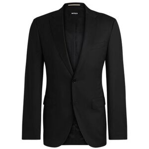 Boss Regular-fit jacket in virgin-wool serge