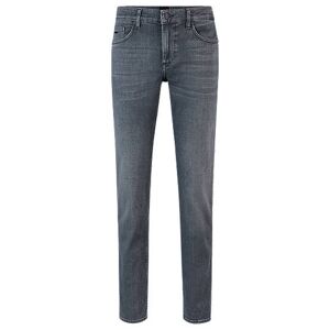 Boss Slim-fit jeans in grey Italian super-soft denim