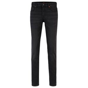 Boss Slim-fit jeans in black super-stretch denim