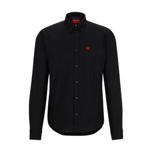 HUGO Button-down slim-fit shirt in Oxford cotton