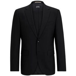 Boss Regular-fit suit jacket in stretch virgin wool