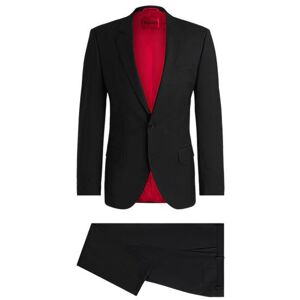 HUGO Slim-fit suit in a performance-stretch wool blend