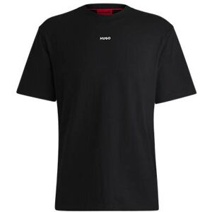 HUGO Relaxed-fit T-shirt in cotton with logo print