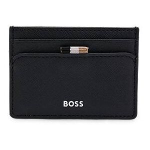 Boss Card holder with signature stripe and logo detail