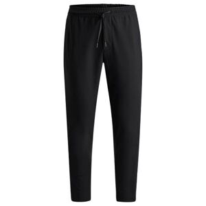 Boss Tapered-fit trousers in waterproof softshell material