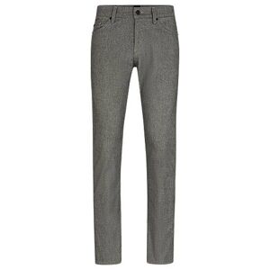 Boss Slim-fit jeans in two-tone brushed twill