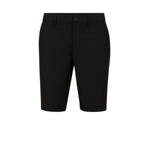 Boss Slim-fit shorts in easy-iron four-way stretch fabric