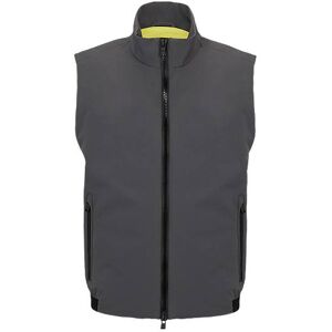 Boss Regular-fit gilet in water-repellent performance-stretch fabric