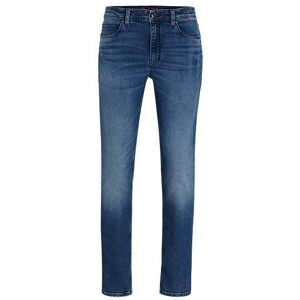 HUGO Extra-slim-fit jeans in blue comfort-stretch denim