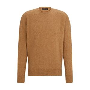 Boss Relaxed-fit sweater in cashmere and silk
