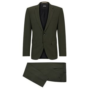 Boss Slim-fit suit in wrinkle-resistant stretch wool