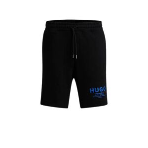 HUGO Cotton-terry shorts with new-season logo story