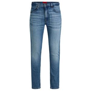 HUGO Extra-slim-fit jeans in blue stretch denim