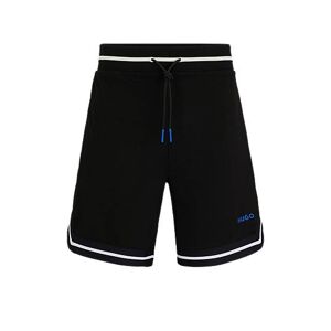 HUGO Mesh shorts with contrast logo and tape