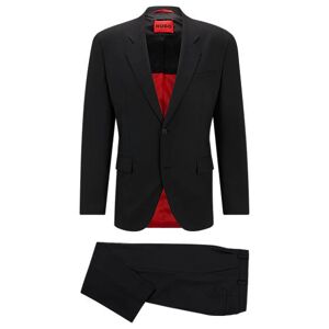 HUGO Regular-fit suit in performance-stretch cloth