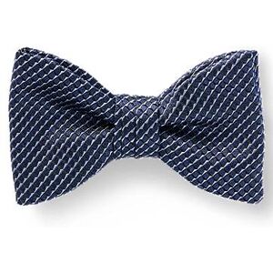 HUGO Silk-blend bow tie with jacquard pattern