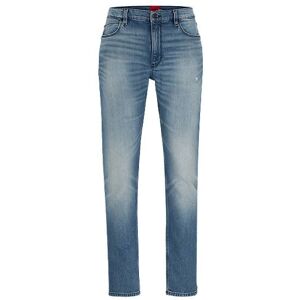 HUGO Extra-slim-fit jeans in blue comfort-stretch denim