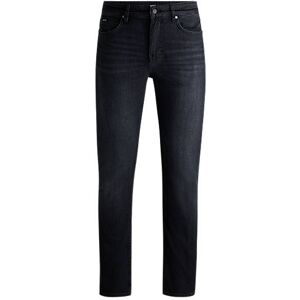 Boss Slim-fit jeans in black super-soft Italian denim