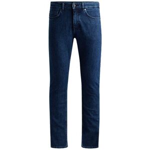 Boss Slim-fit jeans in dark-blue comfort-stretch denim