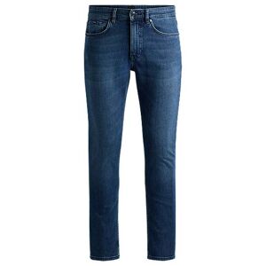 Boss Slim-fit jeans in pure-blue comfort-stretch denim