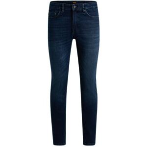 Boss Slim-fit jeans in dark-blue comfort-stretch denim