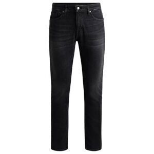 Boss Slim-fit jeans in black comfort-stretch denim