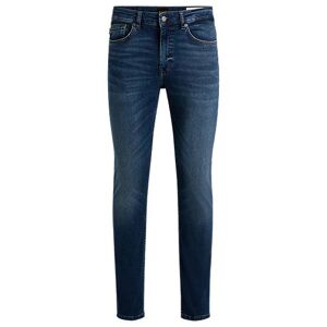 Boss Delaware Slim-fit jeans in red-cast denim