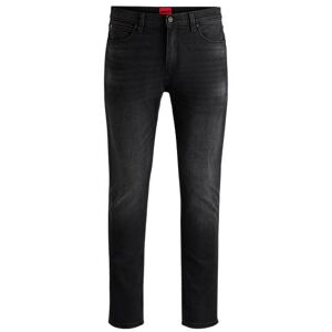 HUGO Extra-slim-fit jeans in black-black stretch denim