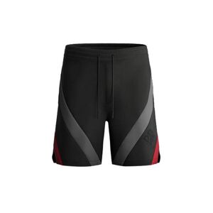 HUGO x RB oversized-fit shorts with signature bull motif