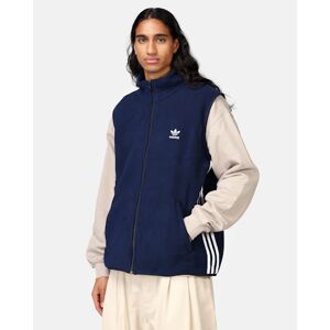 adidas Vest - Adicolor 3-stripes Fleece Blå Male XS