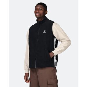 adidas Vest - Adicolor 3-Stripes Fleece Sort Male XS