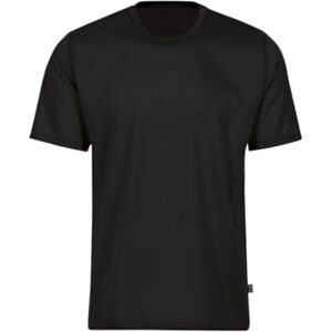 Trigema Men's T-Shirt 100% Cotton, black