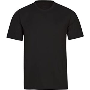 Trigema 637202 Men's Cotton T-Shirt ( Herren T-shirt Deluxe 637202) Black (Black 008) plain, size: 3xl