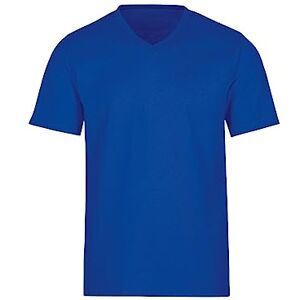 Trigema Men's T-Shirt (637203) Blue (Royal 049) plain, size: 4xl