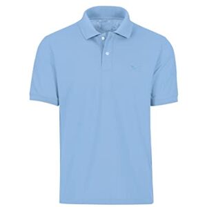 Trigema , Men's Polo Shirt, 627601 (627601) Blue (Horizontal) plain, size: xxl