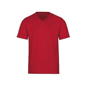 Trigema Men's T-Shirt (637203) Red (cherry 036) plain, size: xl