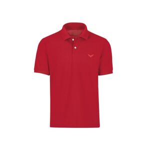 Trigema , Men's Polo Shirt, 627601 (627601) Red (Cherry) plain, size: 3xl